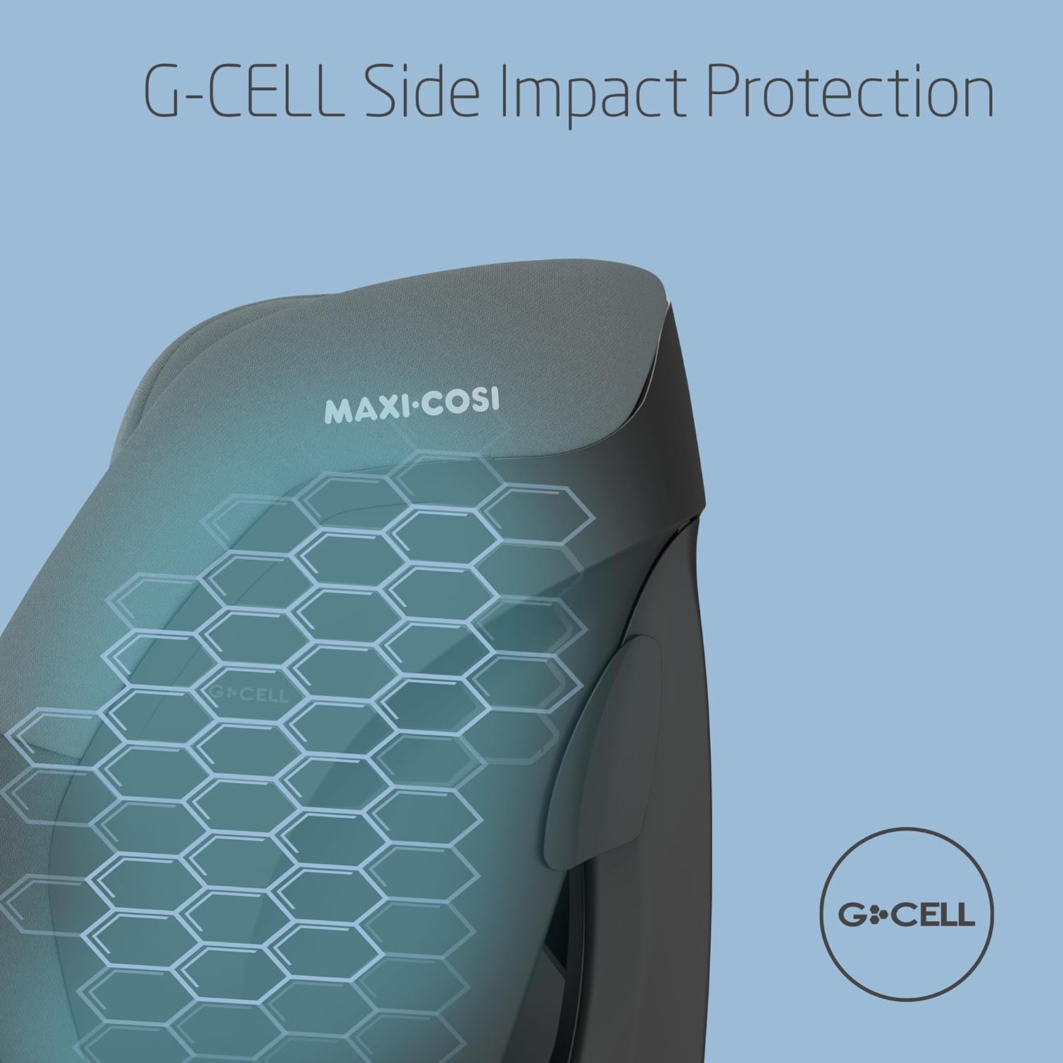 Maxi-Cosi Titan S i-Size, Seggiolino auto per bambini, 15 mesi-12 anni (76-150 cm), Seggiolino auto ISOFIX, Reclinabile 5 posizioni, 13 posizioni del poggiatesta, Protezione G-CELL, Tonal Graphite