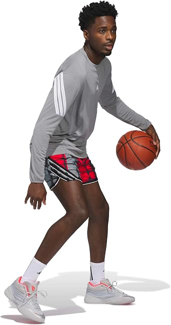 adidas Mens Crazy Lite Long Sleeve Basketball Casual - Black