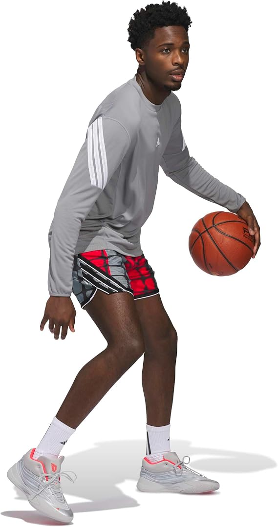 adidas Mens Crazy Lite Long Sleeve Basketball Casual - Black