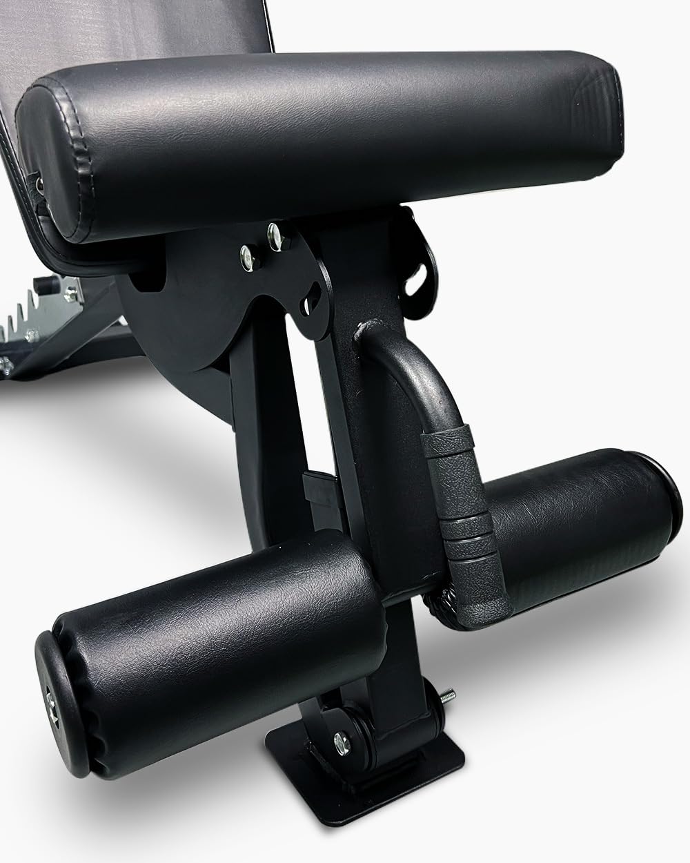 BOOMFIT Banco de Musculación Ajustable Serie Pro | Base para Gimnasio en Casa y Profesional | Soporte para Press Banca, Abdominales y Powerlifting | Uso Intensivo | Tapicería Resistente al Sudor