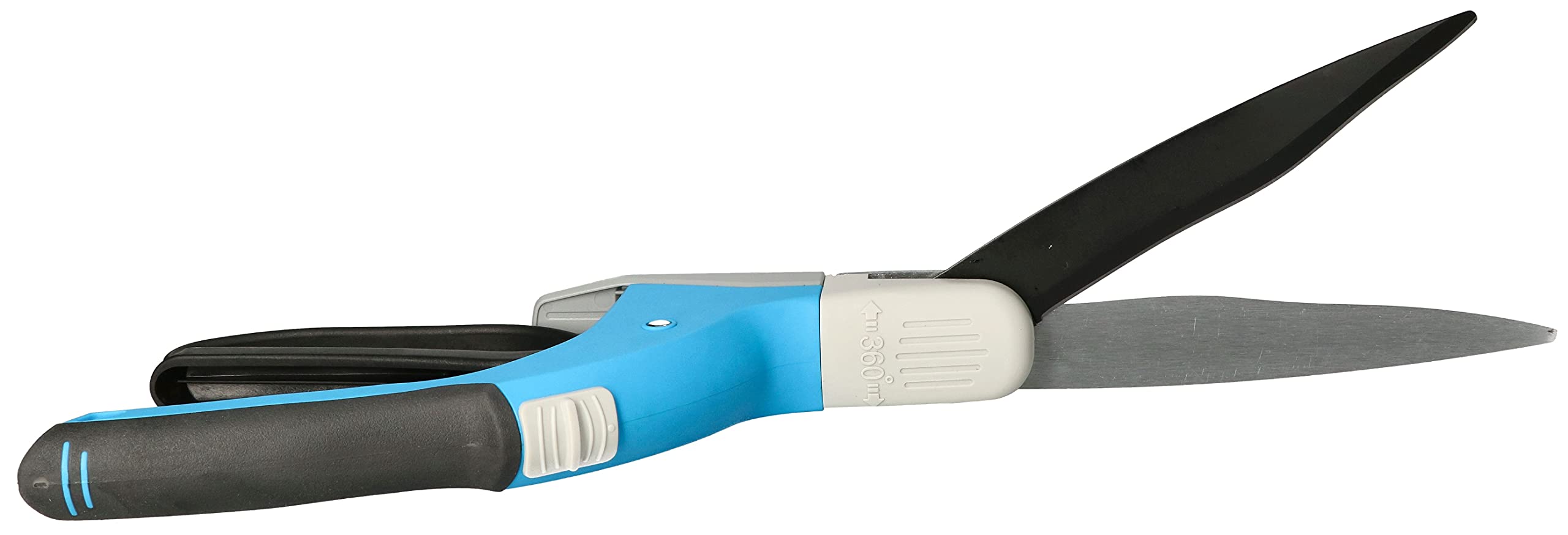 KOTARBAU® Grasschere für Rasenpflege 360° Drehbarer Schneidekopf Klingen 135 mm