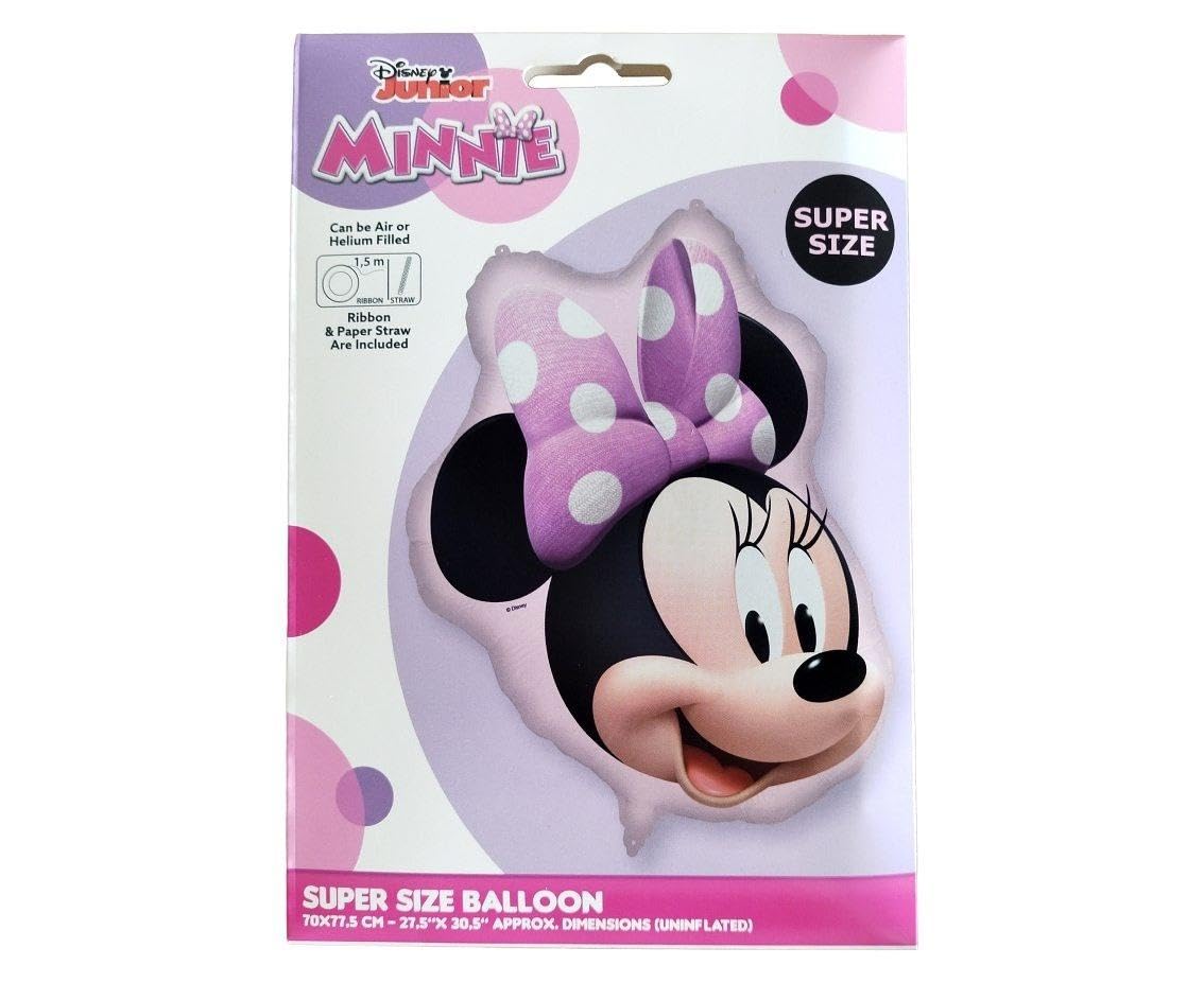 Minnie Head Shaped Foil Balloon