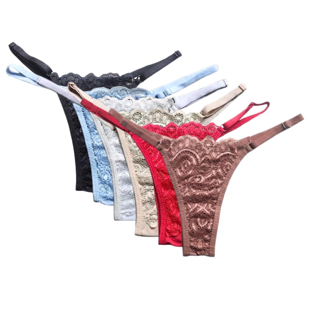 vikimo Women Lace Panty Thong Style Multicolor-picture-33