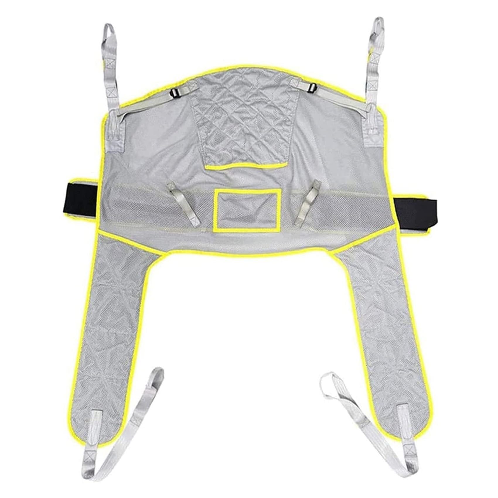 Arnés de Transferencia de Malla Transpirable • Para Baño y Ducha • 230 kg de Capacidad • 6 Correas Ajustables • Diseño Abierto