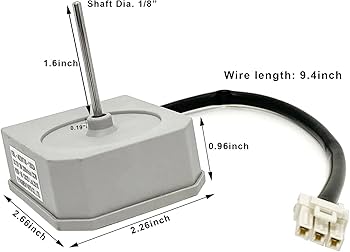 Amazon.com: XFYBZN DC12V Refrigerator Fan Motor KBL-48ZWT05-1202A