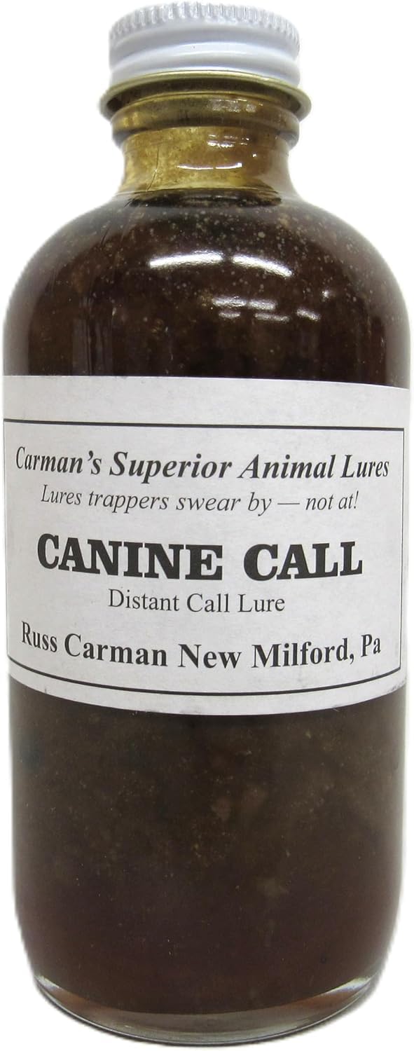 Canine Call Lure Fox and Coyote by Russ Carman 4 Ounce Bottle