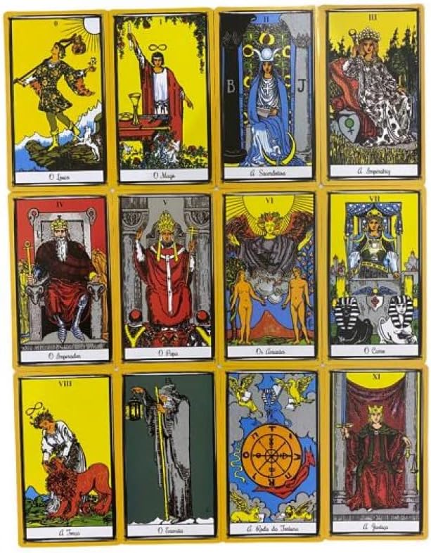 O Legitimo Taro Waite 78 Cartas Plastificado com Manual
