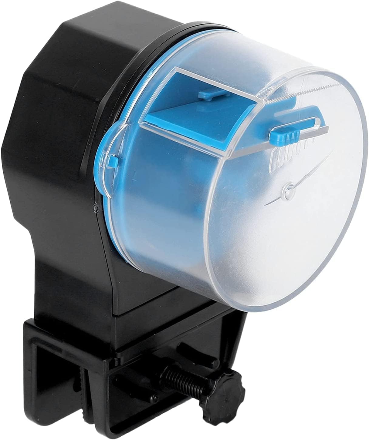 Automatic Aquarium Fish Feeder, Electric Auto Fish Feeder With 2 Food Dispensers,Aquarium Tank Timer Feeder For Fish Tank Aquarium And Turtle Tank (blue2)