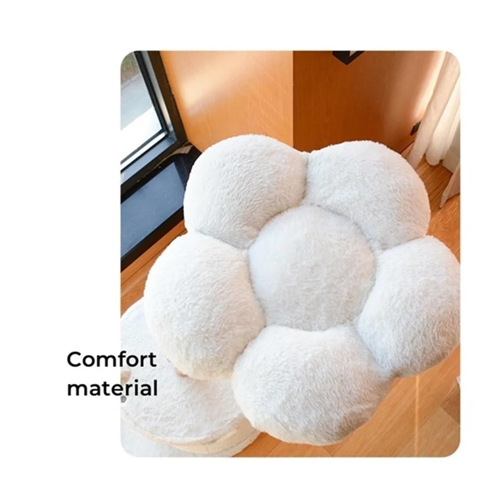 Tiragraffi integrato in legno massello stile fiore | Aspetto floreale, struttura in legno massello, tiragraffi in sisal, nido for gatti integrato, gatto decorativo for interni