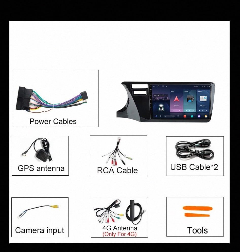 Radio Coche con Bluetooth y Cámara para Hyundai Sonata NF que soluciona los problemas de aparcar 7
