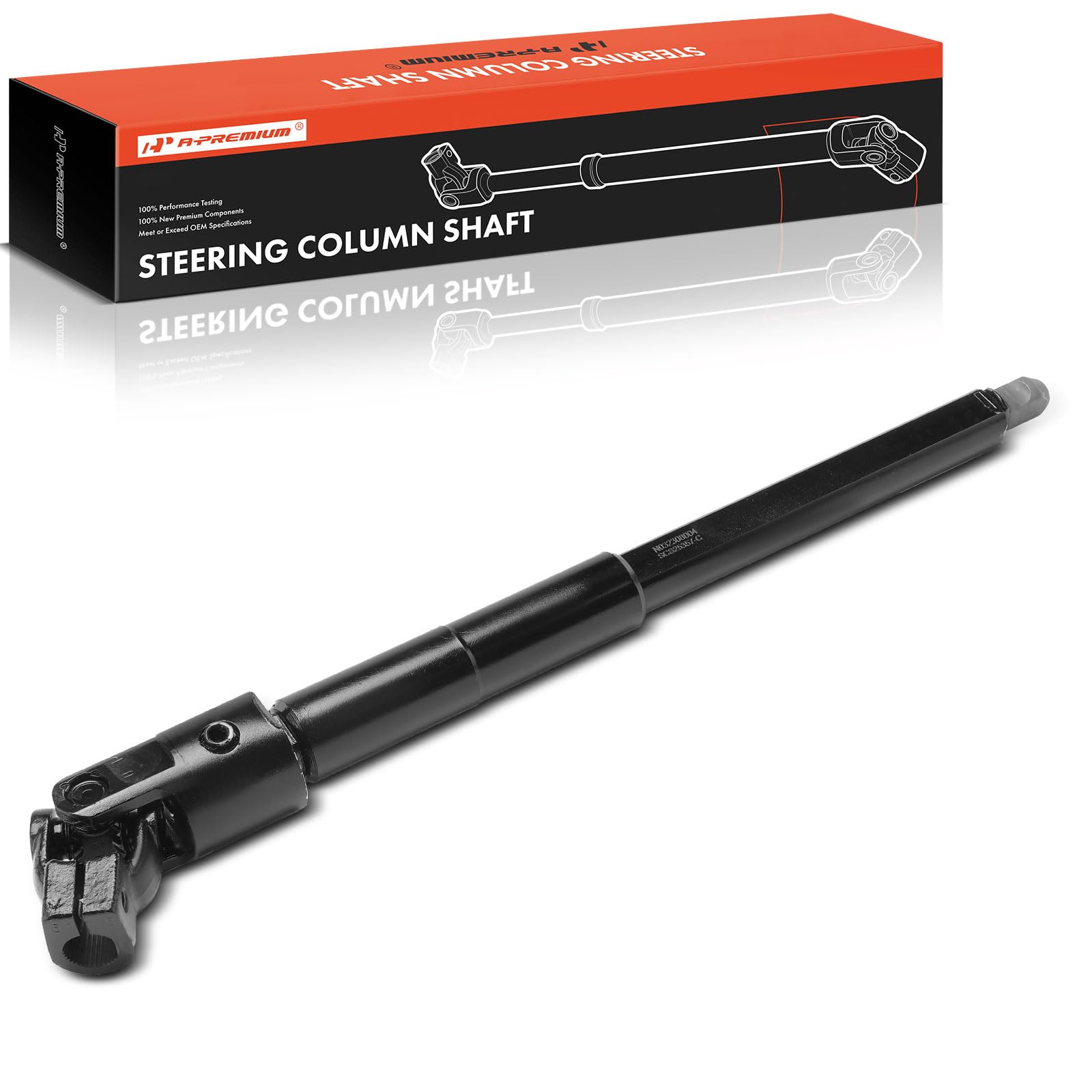 A-Premium Lower Steering Shaft Steering Column Shaft Compatible with Ford E-150, E-250, E-150/250/350 Econoline, E-150/350 Club Wagon, E-350/450/550 Super Duty, Replace # 6C2Z3B676AA