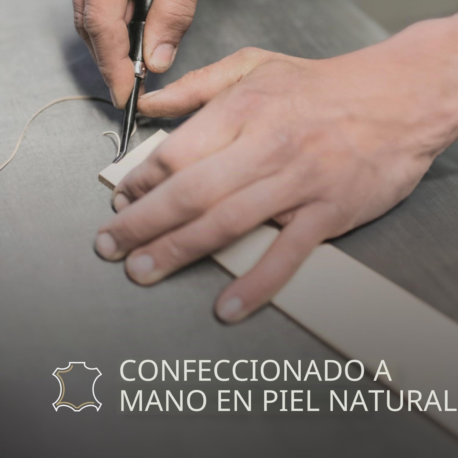 HORL Puntero de cuero para afilar cuchillos, acabado profesional, hecho a mano en Alemania, ideal para chefs y entusiastas de los cuchillos