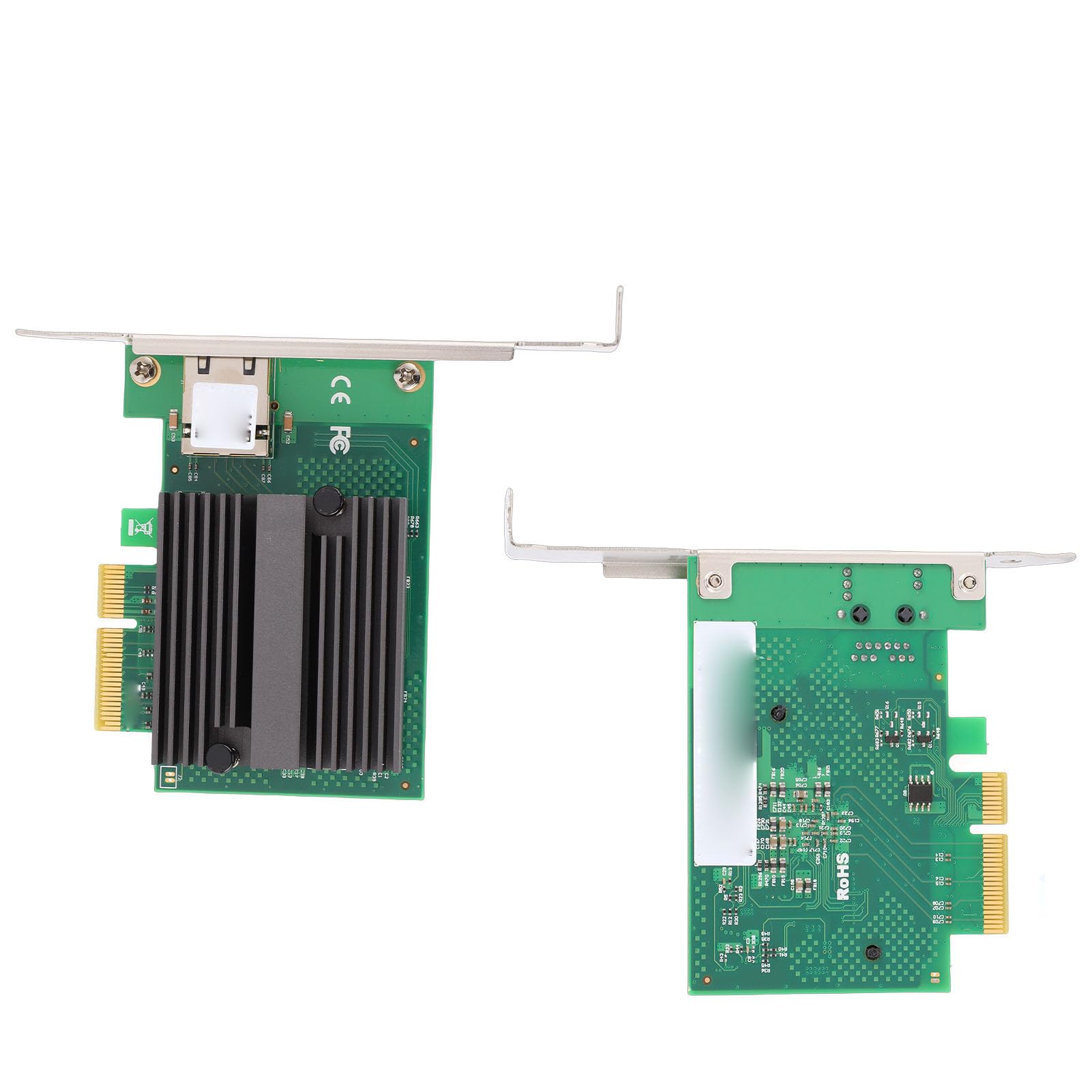 Ejoyous Scheda di Rete Ethernet 10G PCIe X4, Singola Porta RJ45
