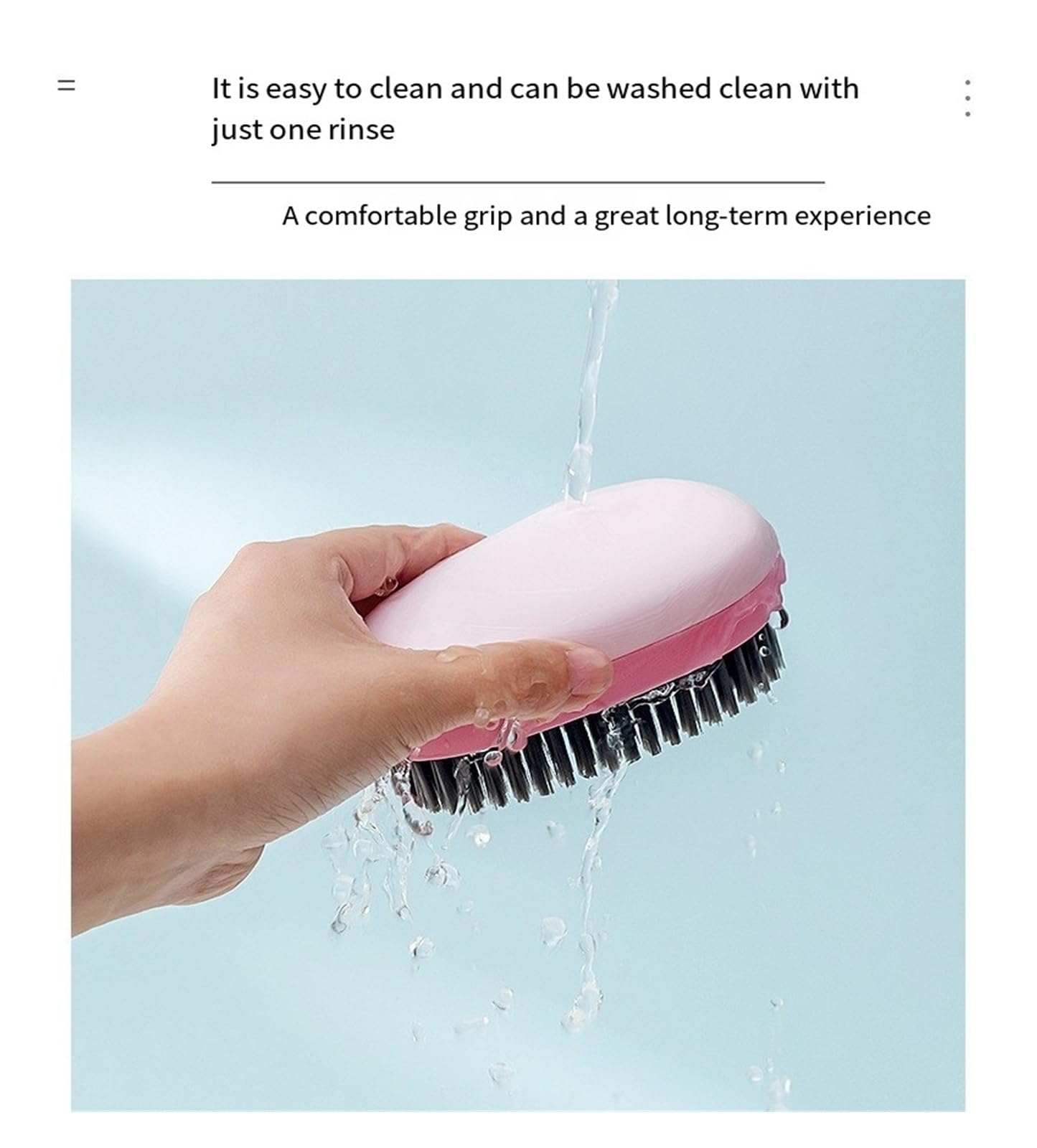 Spazzole per lavare le scarpe per uso domestico, setole morbide che non danneggiano le scarpe e le spazzole per il manico lungo, possono essere personalizzate con loghi (blu (shoebrush)