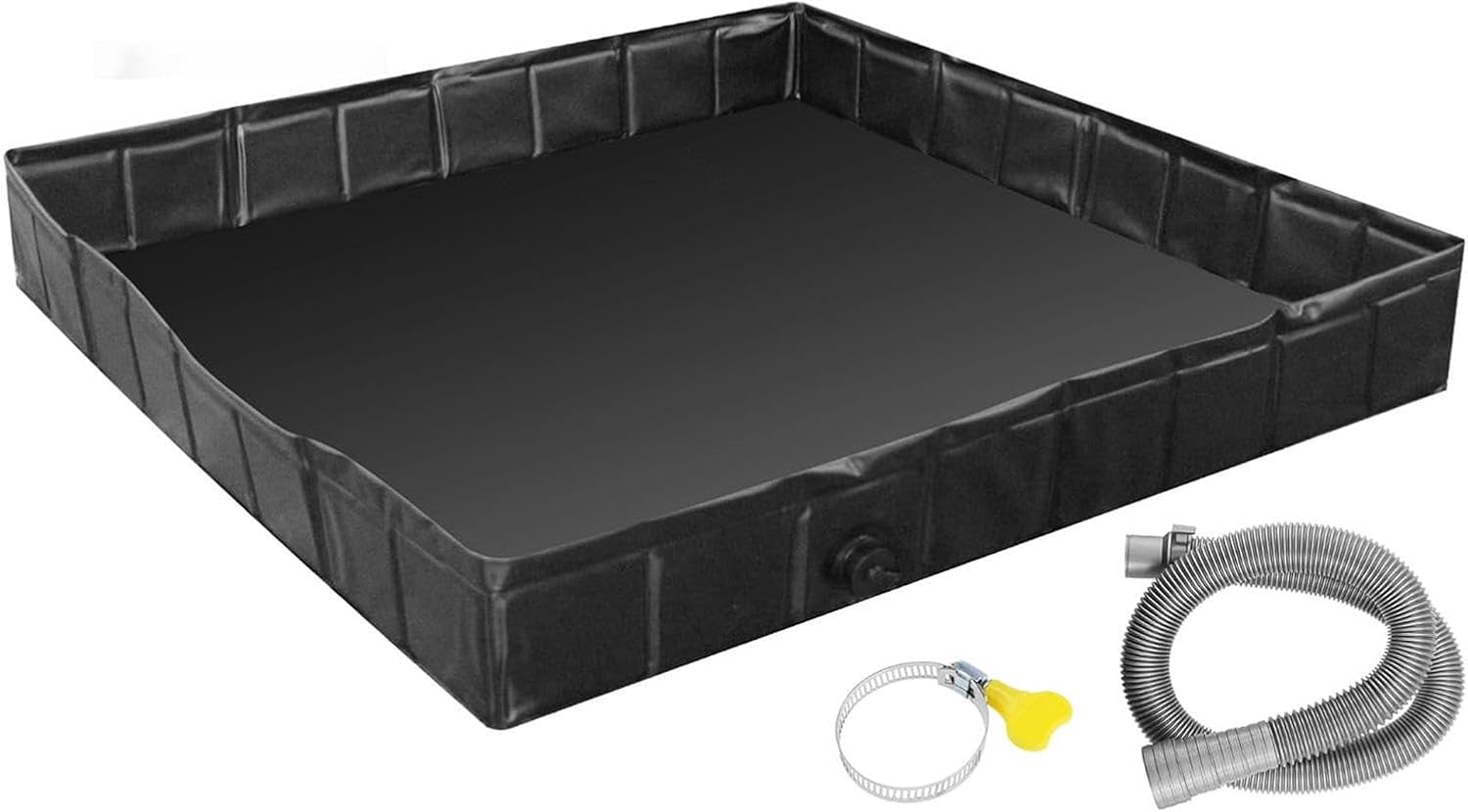 Outdoor Shower Platform, with Drain Pipe Outdoor Shower Floor, Collapsible Portable Indoor Shower for Outdoor,Camping,Beach, Caravan and Shower Stall