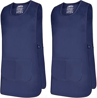 Paquete 2 Unidades - Delantal Limpieza Uniforme Laboral CLINICA MÉDICOS Limpieza Veterinaria Sanitarios HOSTELERÍA- Ref.868