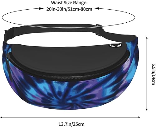 Miniatura 264 de Graffiti Instrument Music 80s 90s Microphone Fashion Casual Fanny Pack Waist Bag Men Women Adjustable Belt Waist Bag For Travel Hiking Cycling