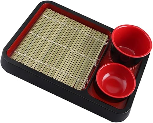 Miniatura 6 de 4 juegos japoneses de fideos fríos placa de fideos llanos contenedor de frutas