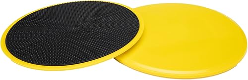 Miniatura 8 de Mind Reader Fitness, deslizadores de piso corporal, equipo de ejercicio, deslizadores de núcleo, discos deslizantes, juego de 2, azul, 2 piezas