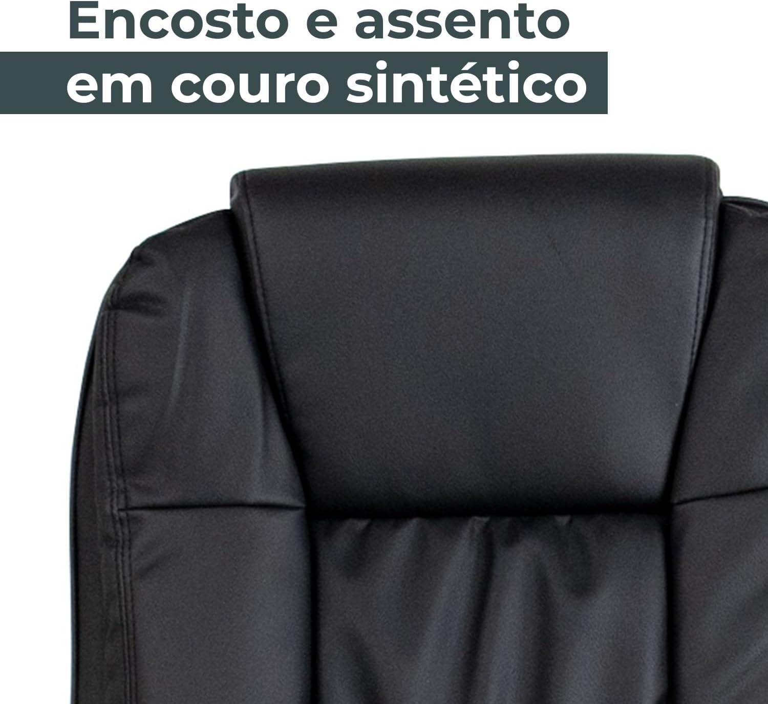 Detalhe dos braços com revestimento
