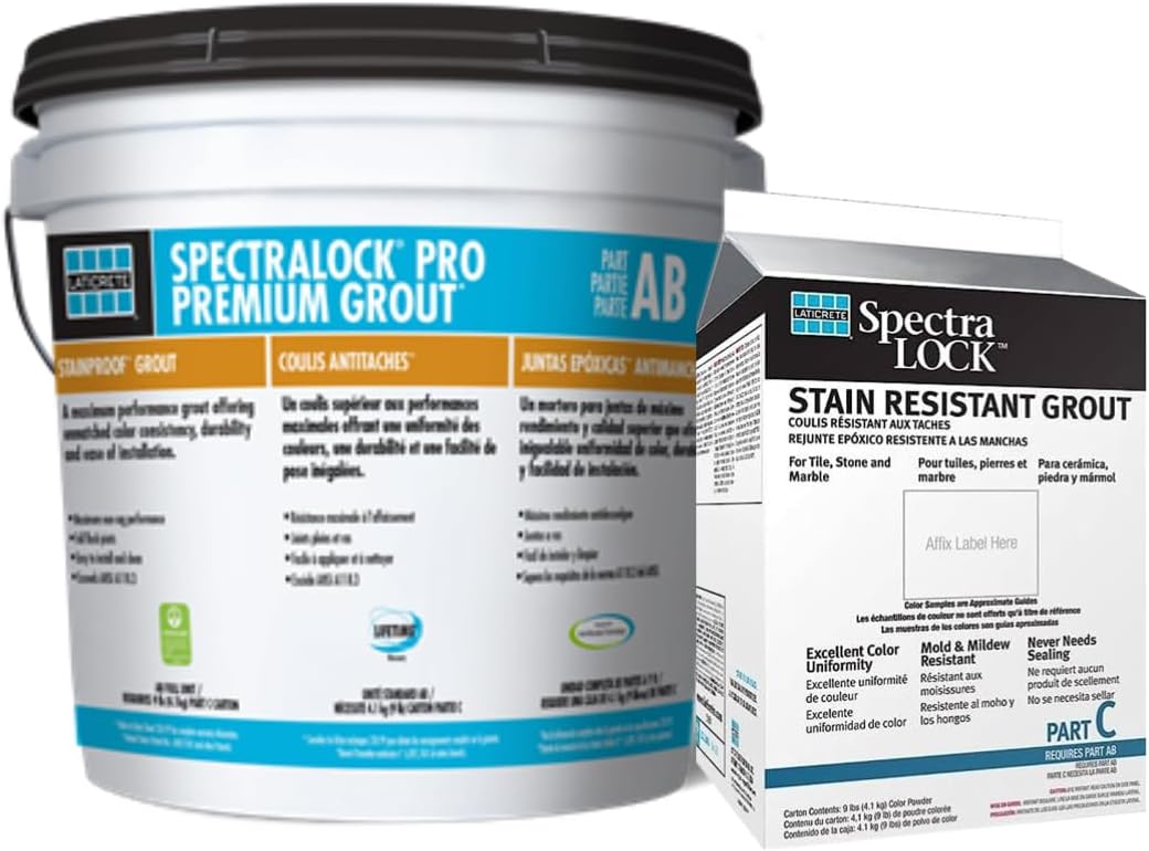 LATICRETE Spectralock Pro Premium Grout Full Unit with Part C Powders (Espresso Color)