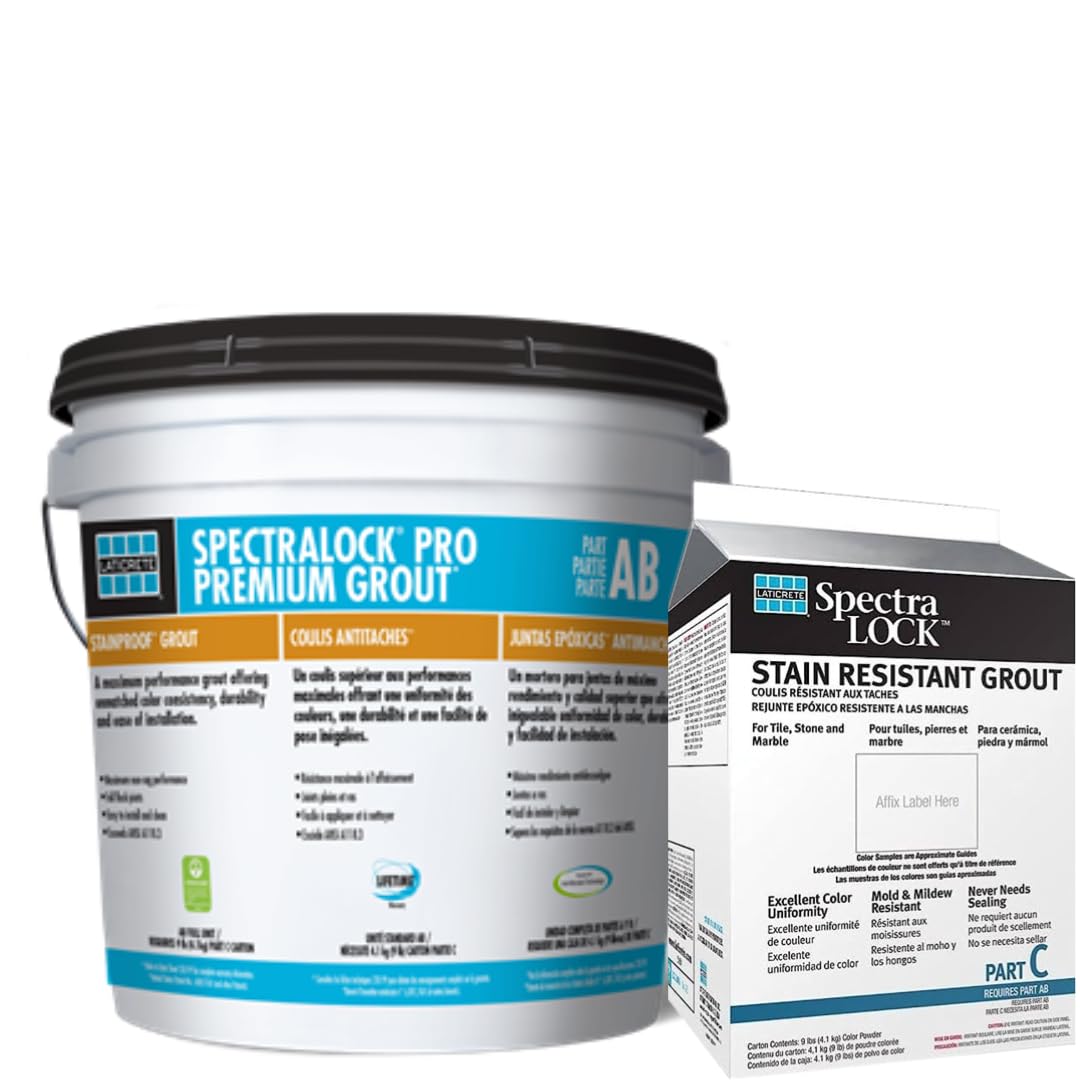 LATICRETE Spectralock Pro Premium Grout Full Unit with Part C Powders (Espresso Color)