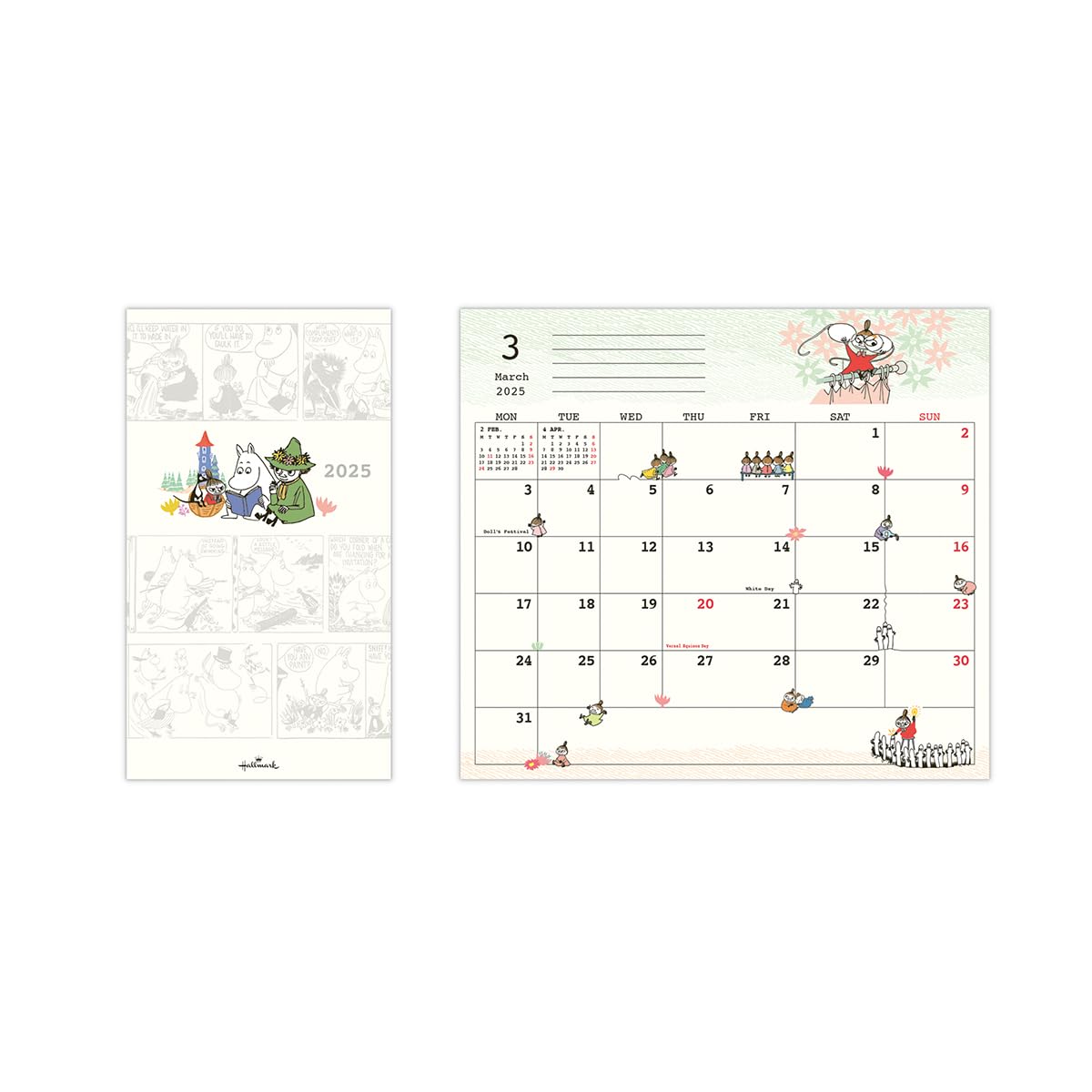 Amazon.com : Japan Hallmark Moomin Notebook, 2025, Slim