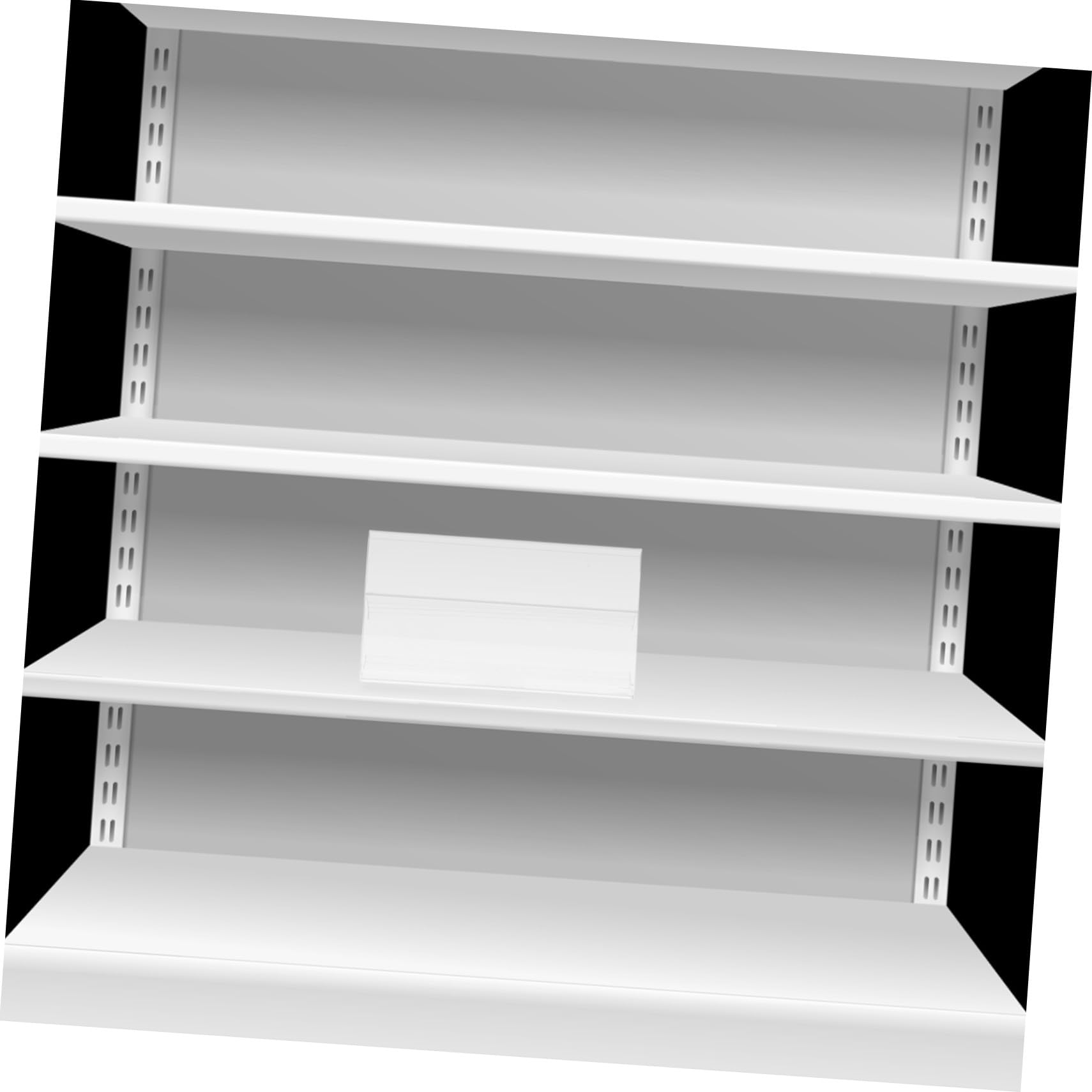 SHINEOFI 100 Pièces Support Étiquettes Plastique Transparent Résistant Clips Réutilisables pour Affichage Prix Bureau Librairie Adaptés à Divers Rayonnages