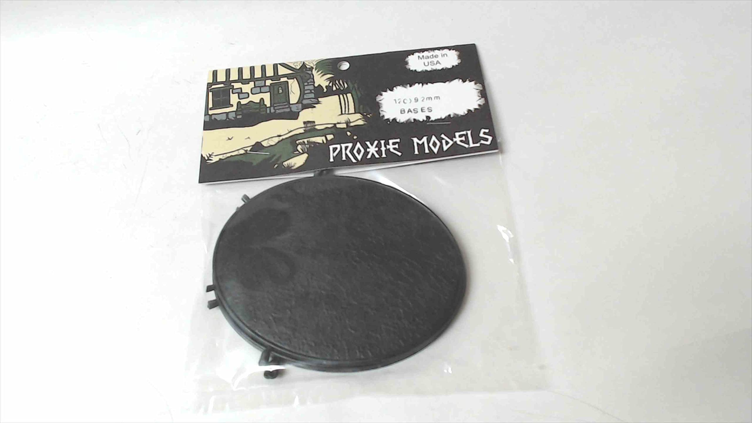 Proxie Models 120 X 92 mm Oval Figure Bases