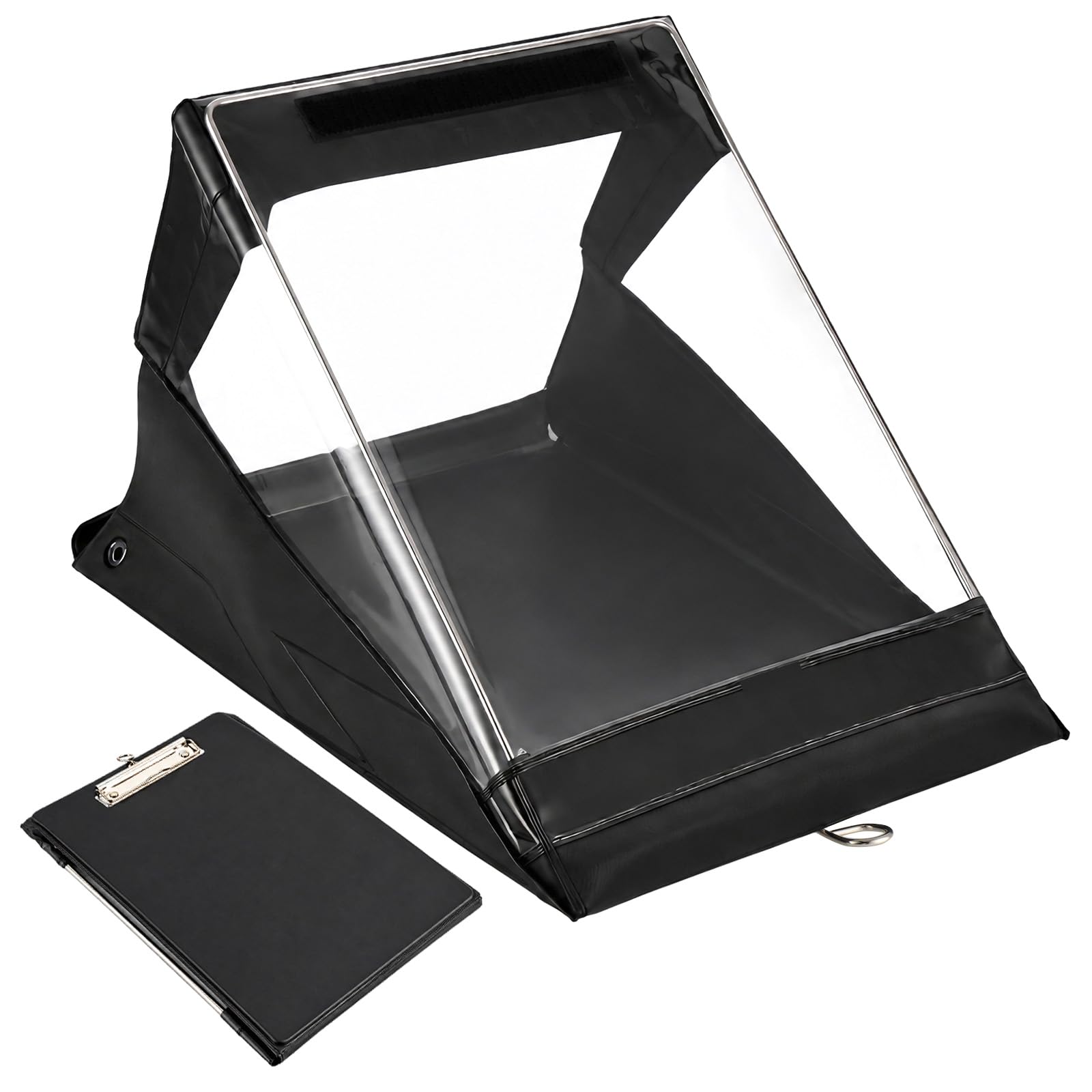Waterproof Clipboard with Cover and Transparent Protective Case