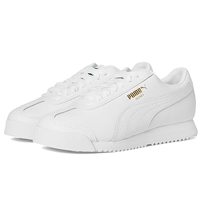 PUMA Kids Roma (Big Kid) Kids Shoes Puma White