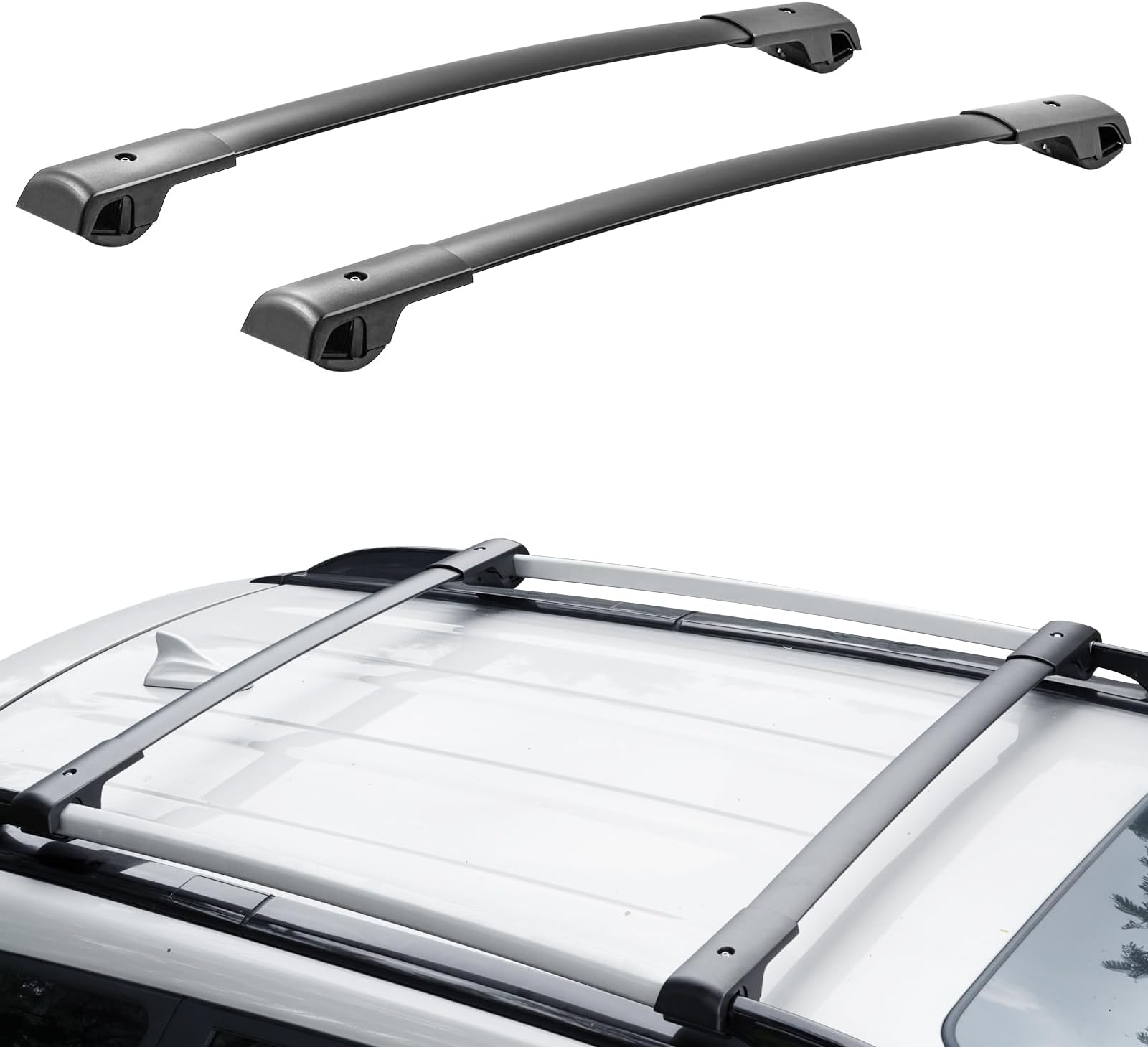Universal Roof Rack Cross Bars, 48" Aluminum Car Roof