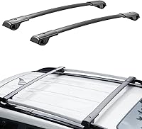 VEVOR Roof Rack Crossbars for 2014-2022 Subaru Forester Raised Rails - 200 lbs Capacity, Aluminum w/ Locks, Easy Install