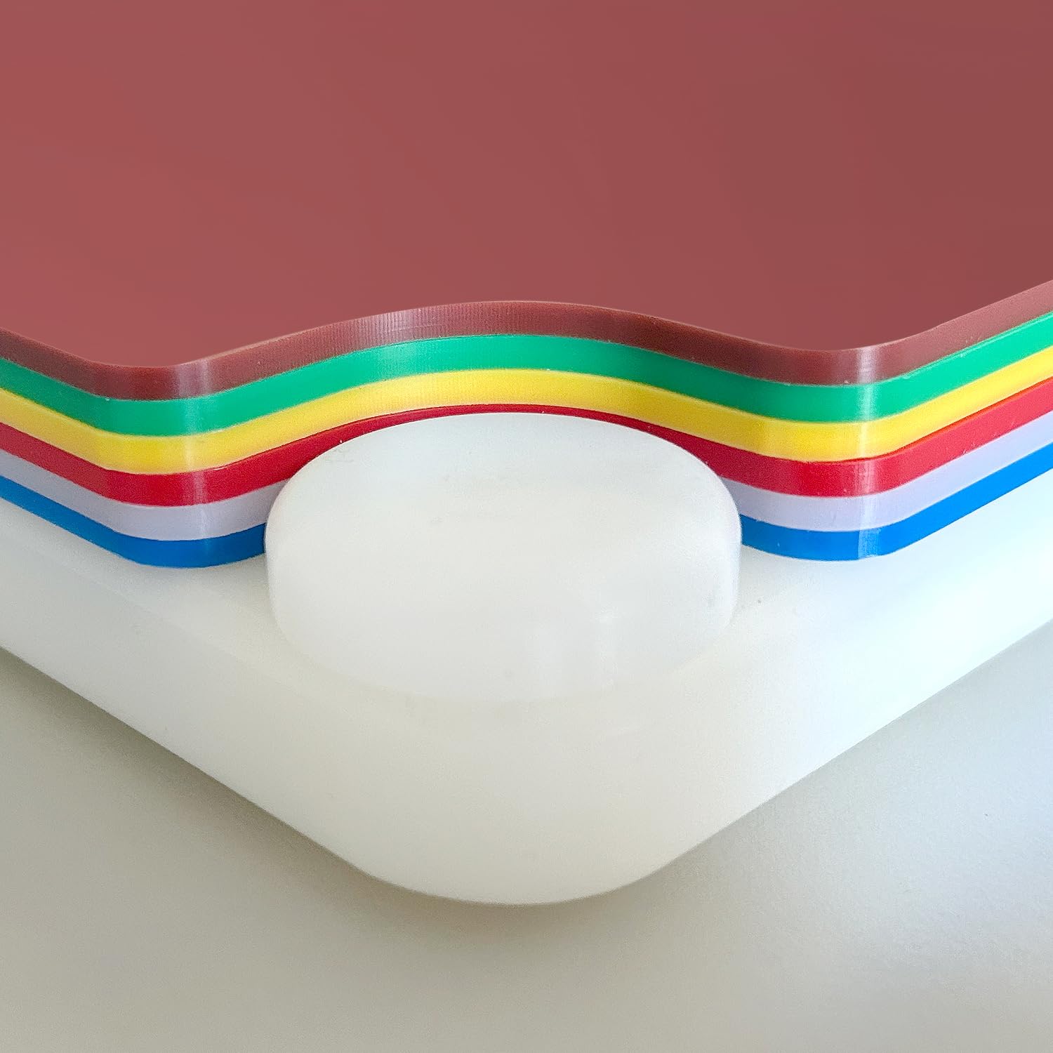 Schneider Schneidebrett Set 6 Stück HDPE Schneidebretter Set Küche Gastronomie farbcodiert Schneideunterlagen mit Halter Bodenplatte rutschfest hygienisch Messer schonend Profi Küchenzubehör