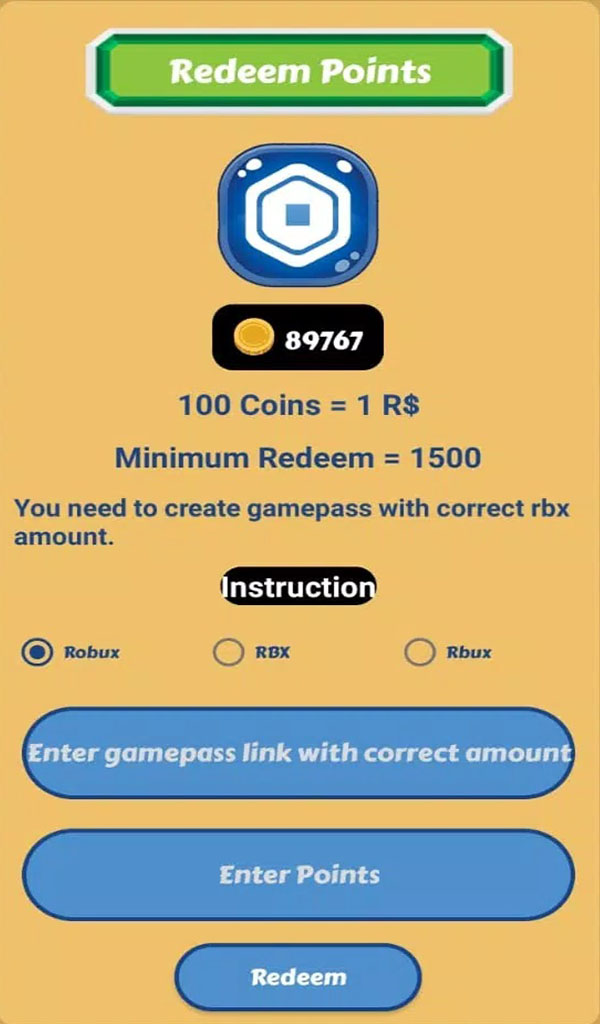 Gamebux - Robux - App on Amazon Appstore