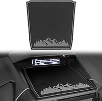 Vista 9 de Alfombrilla de salpicadero para accesorios Subaru Crosstrek 2012-2017, Forester 2014-2018, Impreza XV 2012-2016, almohadilla interior antideslizante