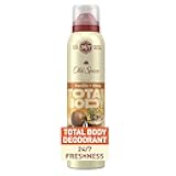 Whole Body Deodorant Spray for Men, Aluminum Free, Vanilla + Shea Scent, 24/7 Odor Protection, 24/7 Lasting Freshness, Dermatologist Tested, Gentle on Skin, Safe to Use All Over, 3.5 oz