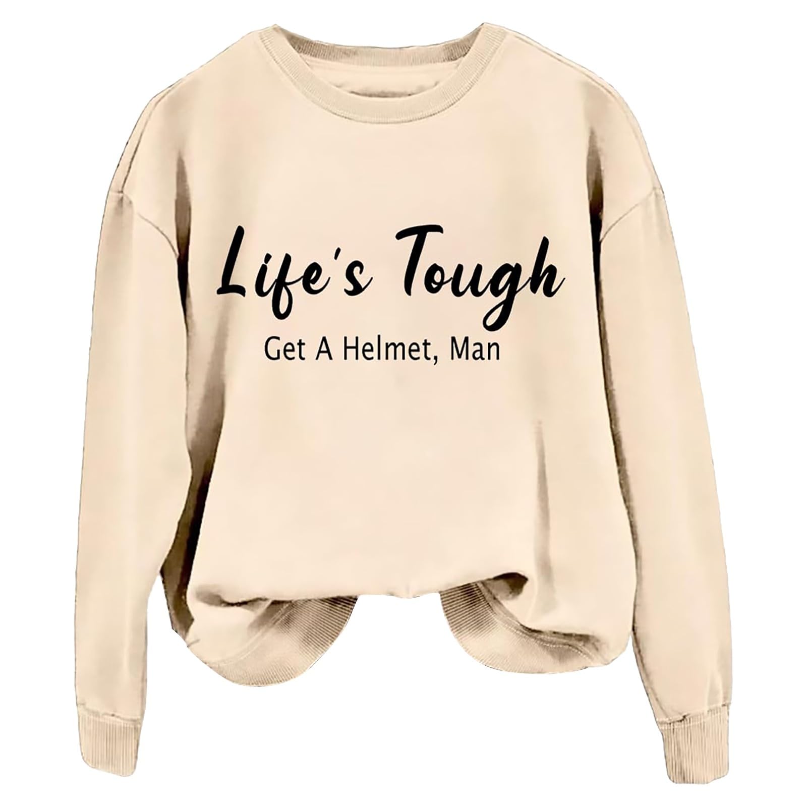 Decking The Dalls And Not Your Husband Sweatshirt For Women Trendy Letter Print Crewneck Causal Teen Girls Pullover