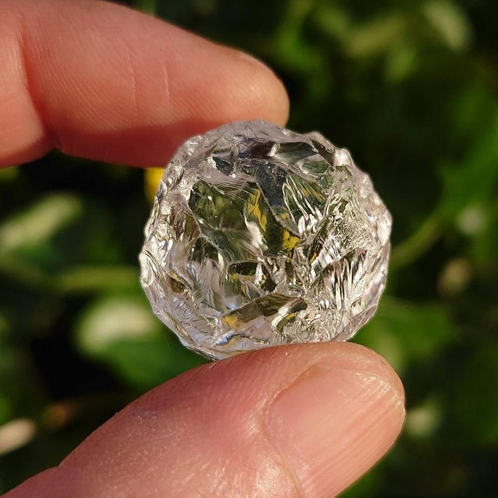 Amazon.co.jp: 甲州かっこみ水晶 山梨県伝統工芸 スフィア 原石 c1