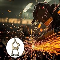 Vista 6 de Pinza de tierra para soldadura de 300 amperios estilo T de latón