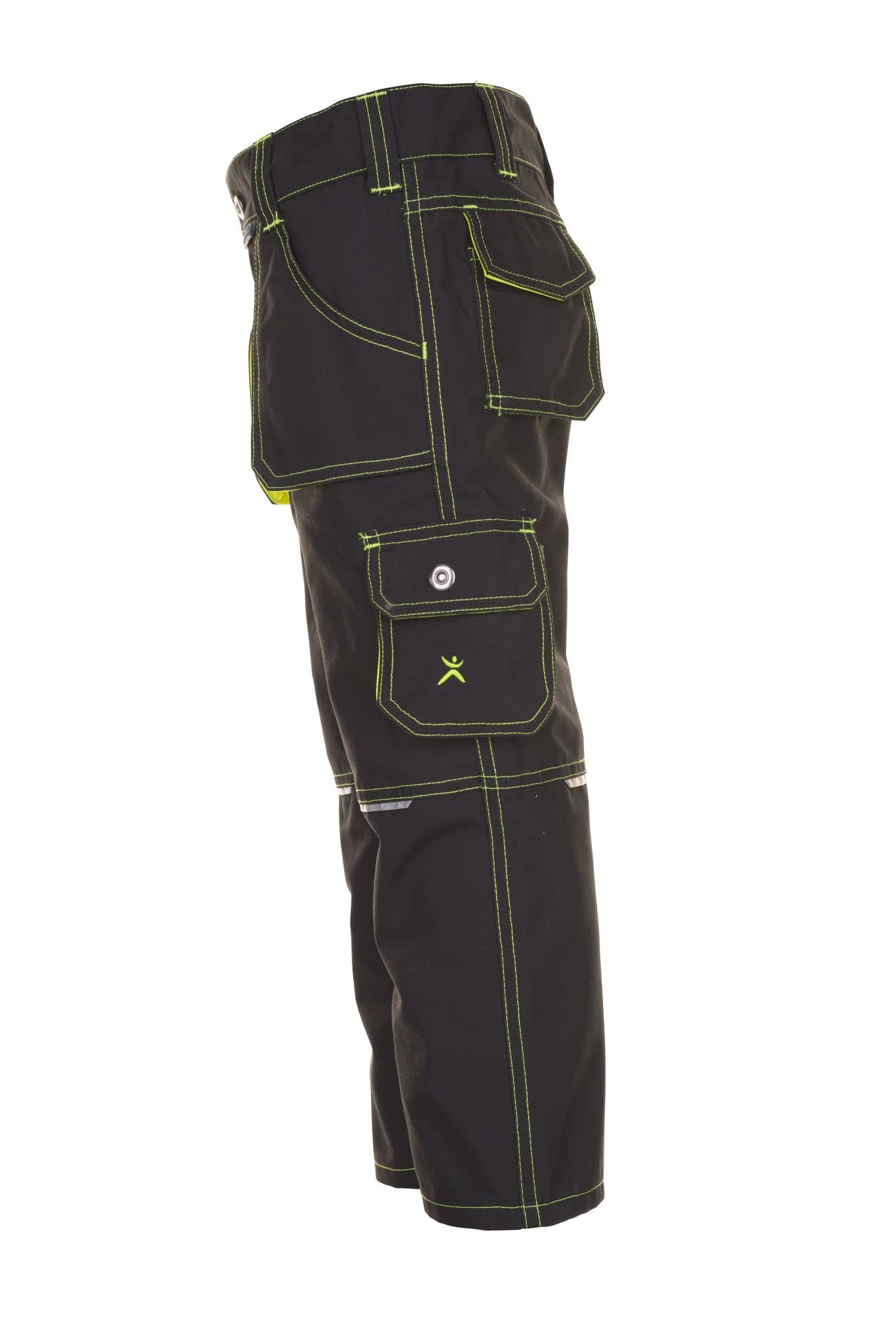 Planam 6110158 Pantalon Taille 158/164 Anthracite/Jaune