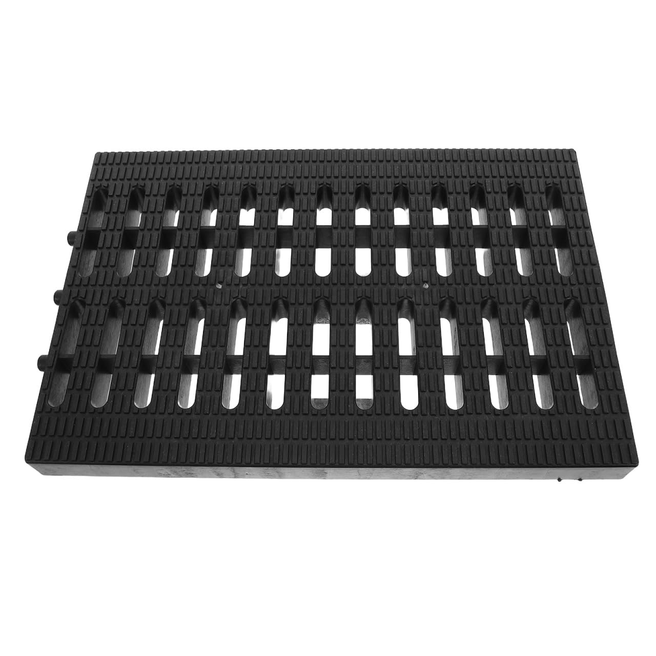 Gatuida Grid Drain Covers Outdoor, Rectangular Drain Grate, Plastic Garden Drainage Grates for Driveways Patio, Lawn, Garden
