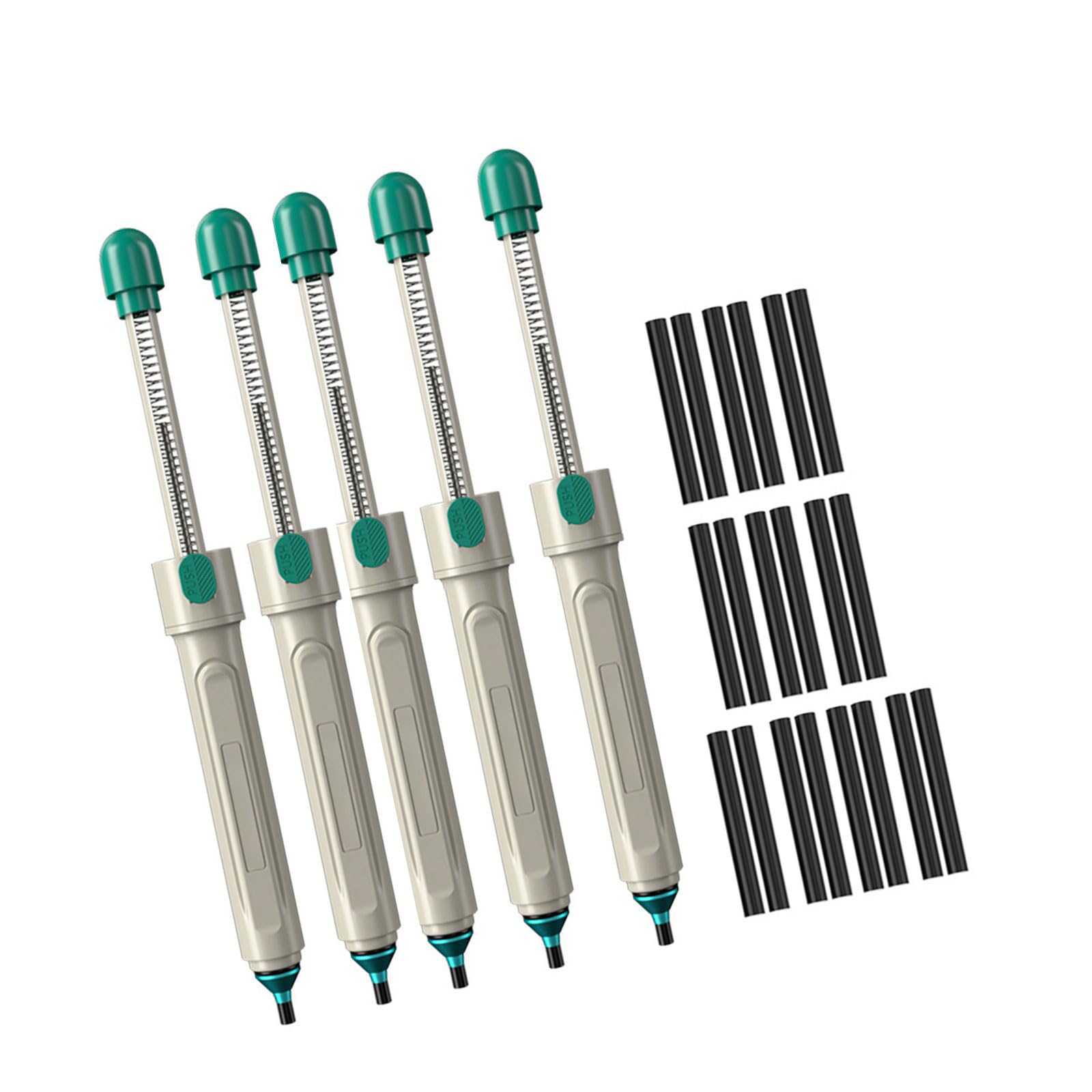 Herramienta de extracción de soldadura manual, bombas desoldadoras manuales de hasta 480 ℃ con fácil mantenimiento para uso profesional