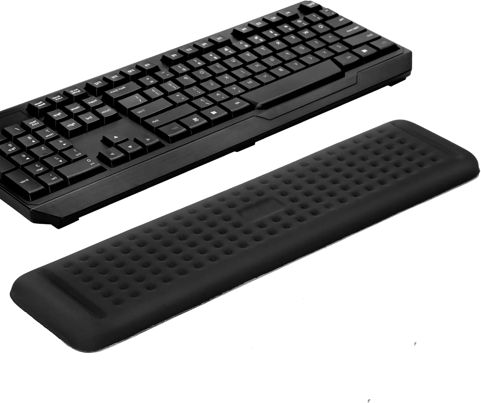 Aelfox Wide Gaming Keyboard Wrist Rest, Ergonomic Comfortable Armrest/Elbow Rest Pad, Memory Foam Wrist Pad for Keyboard Laptop Computer Wrist Support in Home Office（17.32 x 3.94 x 0.79 Inch）