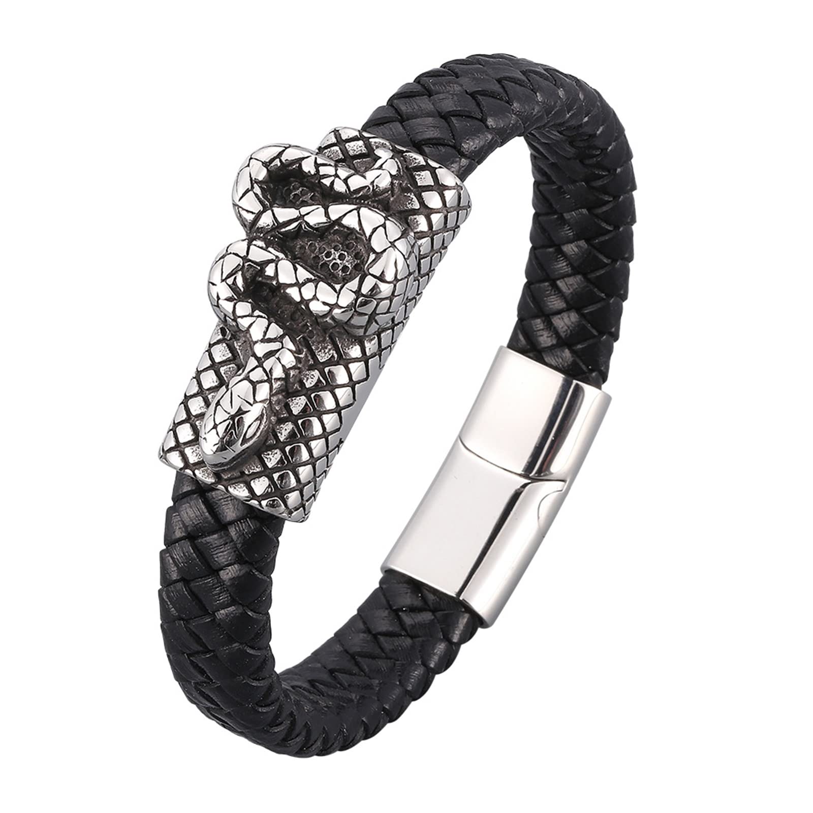 Pulseras Infantiles, Pulsera, Pulsera Hombre 2 Capas, Pulsera Acero Inoxidable con Cierre Magnético, Regalos Hombre