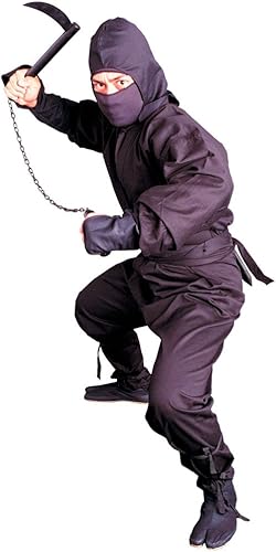 Tiger Claw - Traje Uniforme Ninja Negro