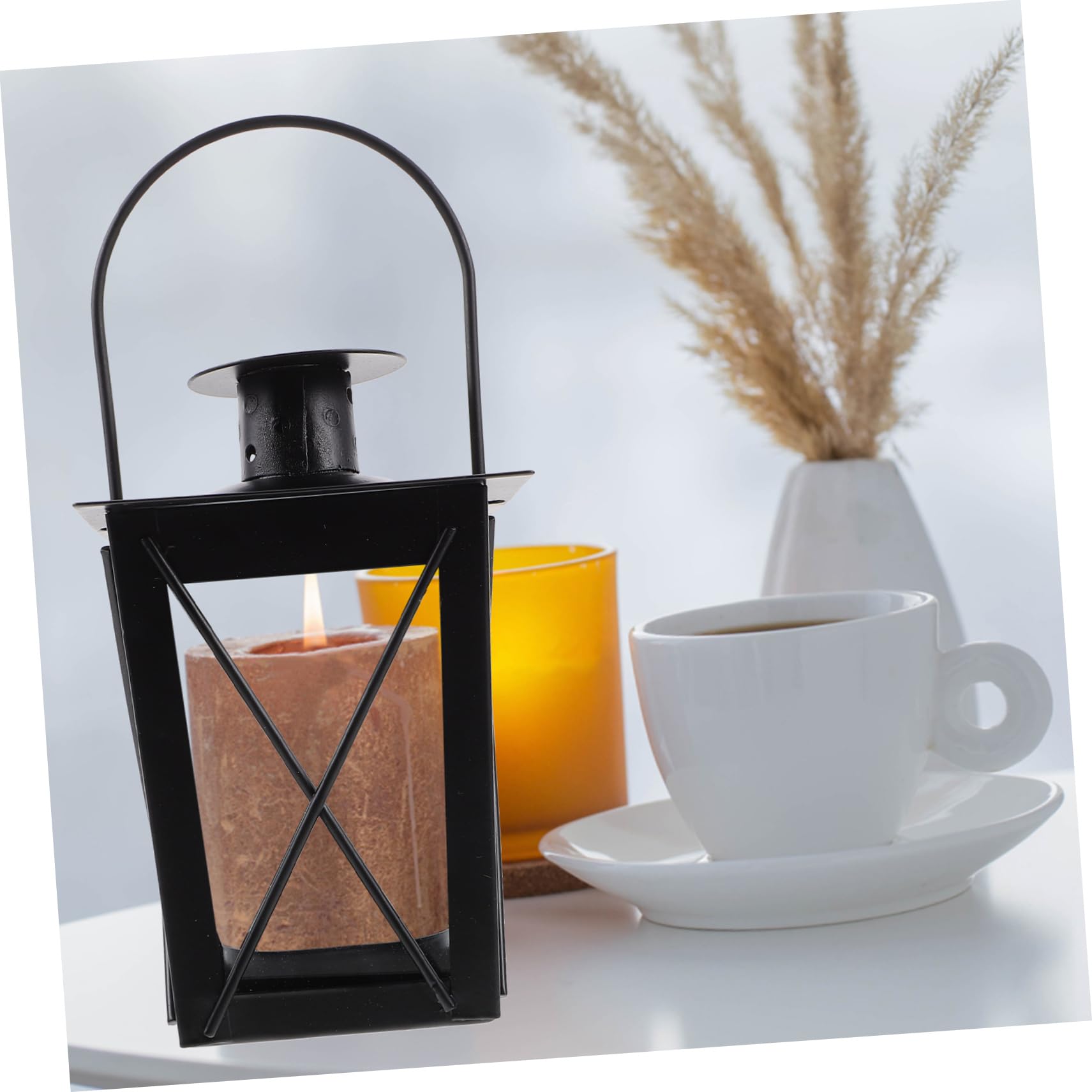 DOITOOL 4stücke Künstlerischer Kerzenhalter Aus Eisen Kerzenständerlampe Im Marokkanischen Stil Wohnaccessoire Kreative Lampe Für Hochzeitsdekoration Tischdeko