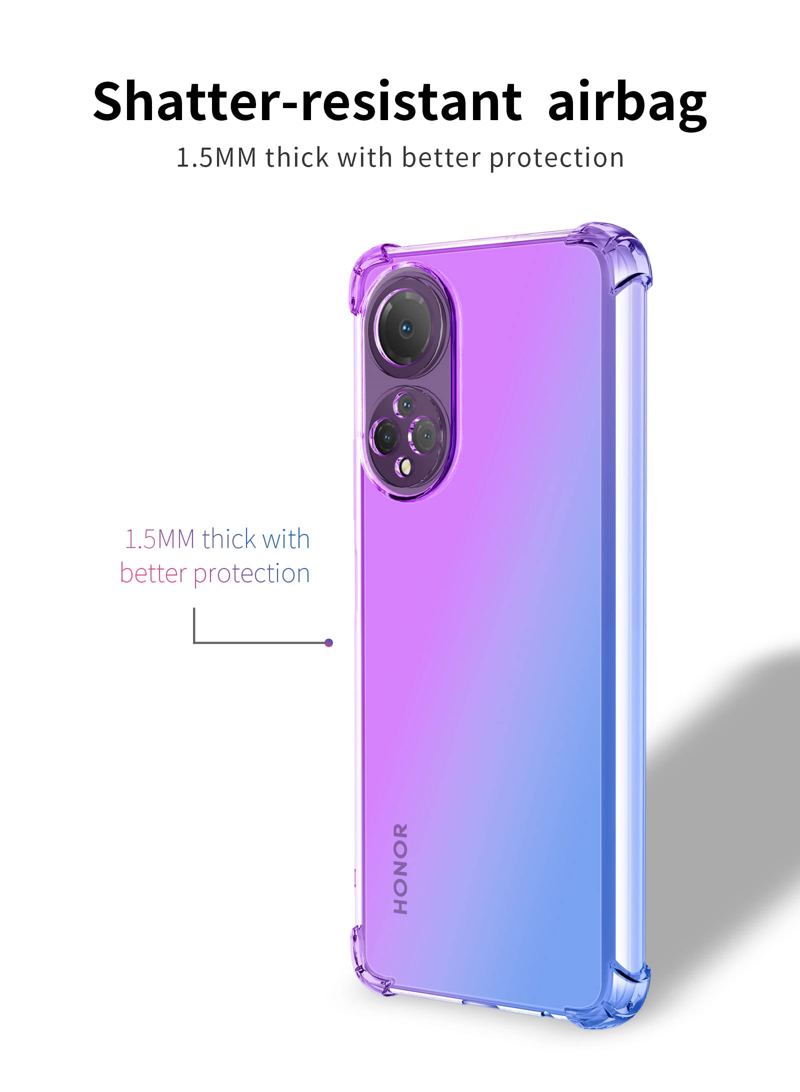 Cellularline Fine - Honor Magic 7 Lite Cover in gomma morbida ultra sottile e trasparente