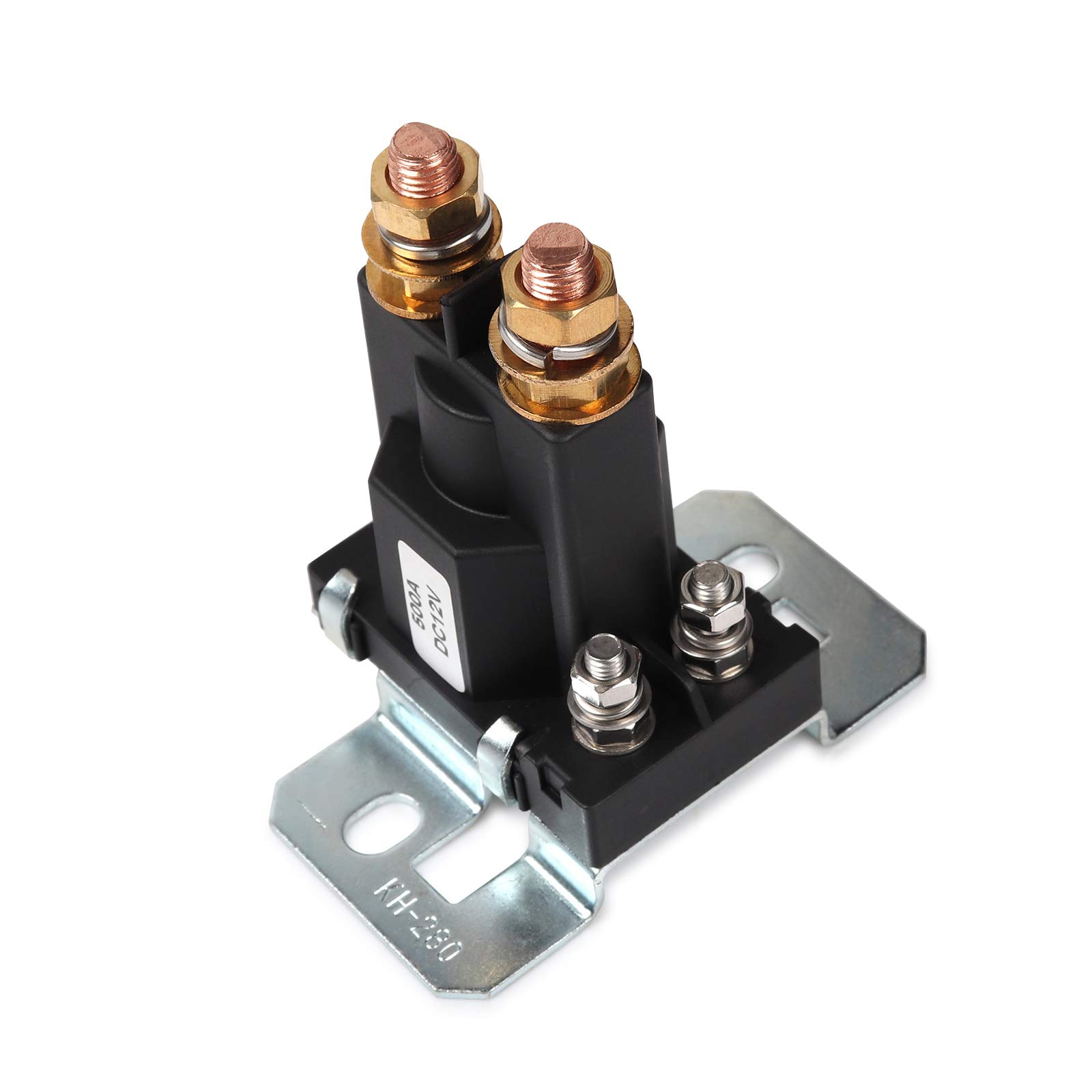 Ehdis Relè di avviamento a Corrente Elevata 500 AMP DC 12V 4 Pin SPST Auto Startatore di avviamento Automatico Doppia Batteria Isolatore di Controllo Interruttore On/off