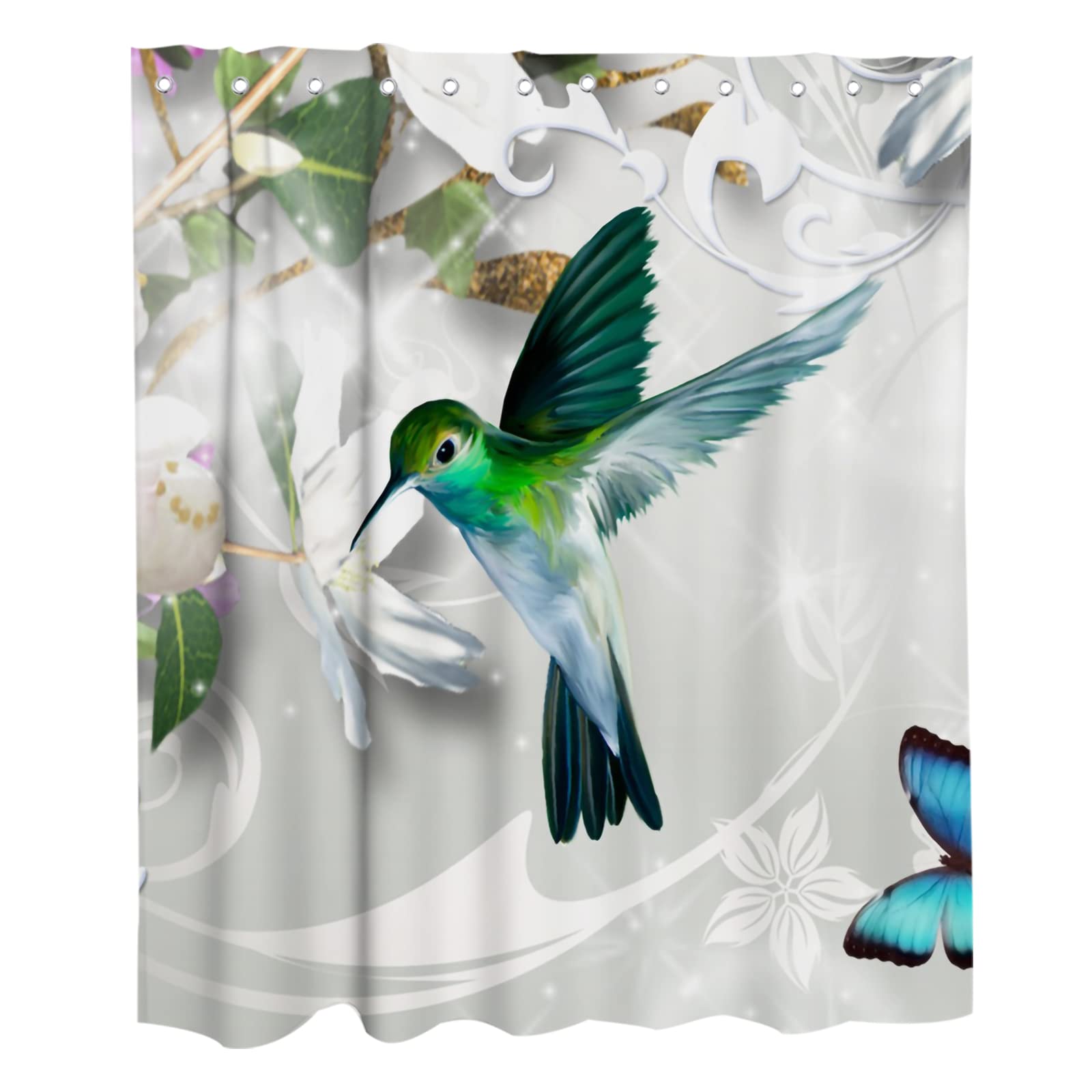10 Hummingbird Shower Curtains A Delightful Addition to Your Bathroom